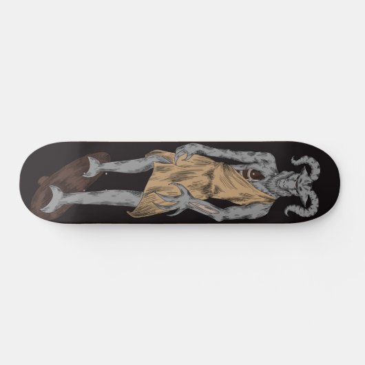 Polymorph Demonic Goat Skateboard (Horizontal)