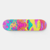Polymorph Hippie Mushroom Skateboard (Horizontal)