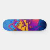 Polymorph Kraken Attack Skateboard (Horizontal)