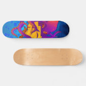 Polymorph Kraken Attack Skateboard (Horizontal)