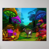 Polymorph Psychedelic Forest Poster (Vorne)