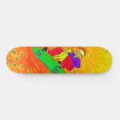 Polymorph Skeleton & Friends Skateboard (Horizontal)