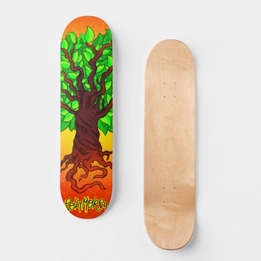 Polymorph Tree of Life Skateboard (Vorderseite)