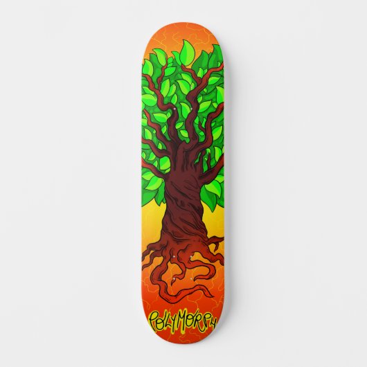 Polymorph Tree of Life Skateboard (Vorderseite)