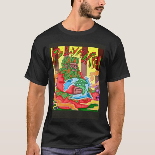 Polymorph Vater Earth Green Man T-Shirt (Vorderseite)