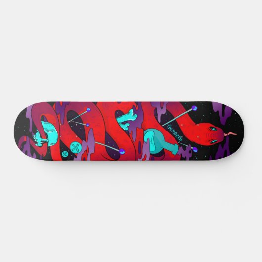 Polymorph Voodoo Snake Skateboard (Horizontal)