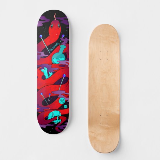 Polymorph Voodoo Snake Skateboard (Vorderseite)