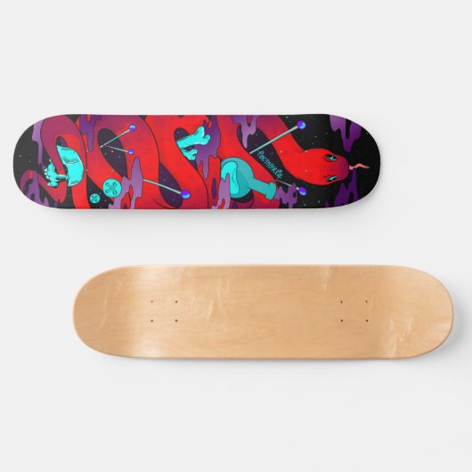 Polymorph Voodoo Snake Skateboard (Horizontal)