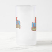 Polymorphed Mattglas Bierglas (Mittel)