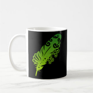 Polynesia Maori Feather Tribal Tattoo Neuseeland Kaffeetasse