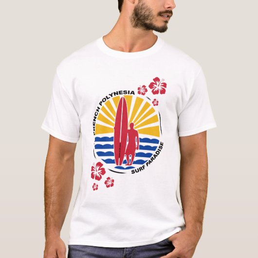 Polynesia Surf T-Shirt (Vorderseite)