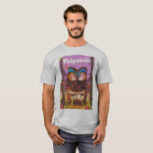 Polynesia Tiki maske T-Shirt (Vorne ganz)