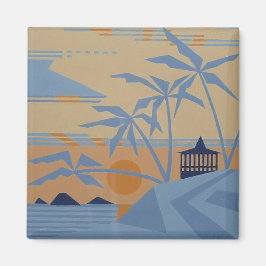 POLYNESIAN SUNSET-Magnet Magnet