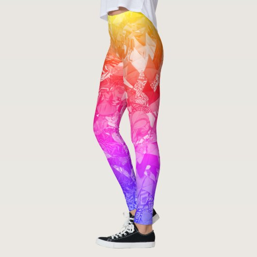 POLYNESIAN WAIKIKI PATTERNS LEGGINGS (Links)