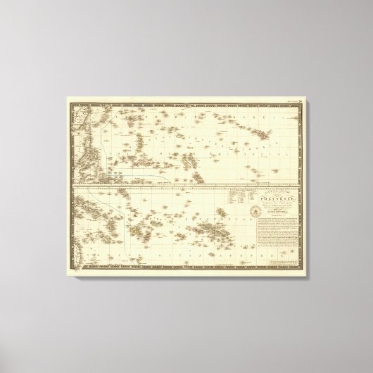 Polynesien 2 leinwanddruck (Vorderseite)