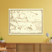 Polynesien 2 leinwanddruck (Insitu (Wohnzimmer))