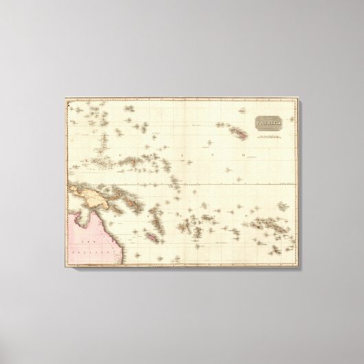 Polynesien 3 leinwanddruck (Vorderseite)