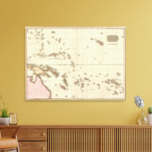 Polynesien 3 leinwanddruck (Insitu (Wohnzimmer))