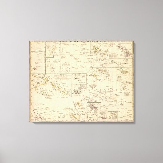 Polynesien 5 leinwanddruck (Vorderseite)