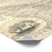 Polynesien | Inseln im Pazifik Poster (Ecke)