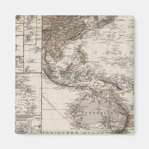 Polynesien-Karte Magnet