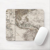 Polynesien-Karte Mousepad (Mit Mouse)