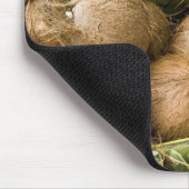 Polynesien, Königreich Tonga. Anzeige von Kokosnüs Mousepad (Ecke)