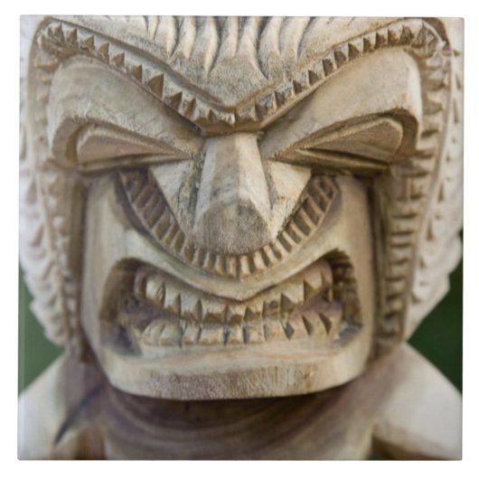 Polynesien, Königreich Tonga. Naher Aufstieg von T Fliese (Vorderseite)