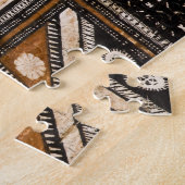 Polynesien, Königreich Tonga. Tapa Puzzle (Seite)
