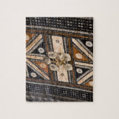 Polynesien, Königreich Tonga. Tapa Puzzle (Vertikal)