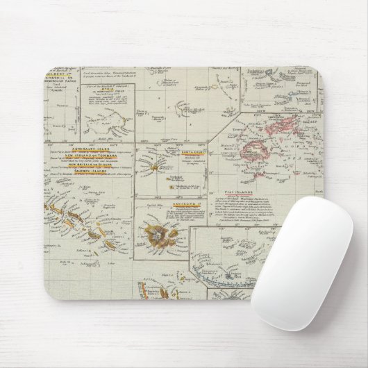 Polynesien, Pazifik-Inseln Mousepad (Mit Mouse)