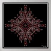 Polynesier Star Poster (Vorne)