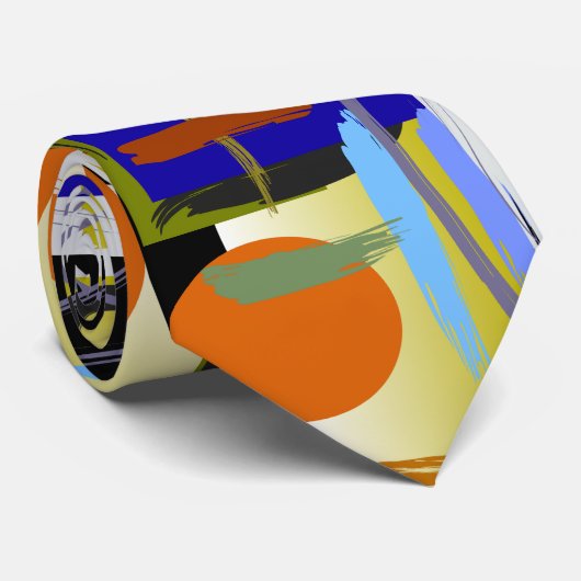 Polynesiology durch Erik Van Jenosen Krawatte (Gerollt)