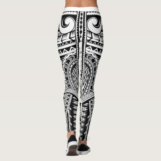 Polynesisch 003 leggings (Rückseite)