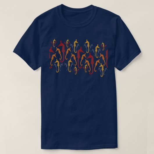 Polynesisch australische Aborigine-Farbmuster T-Shirt (Design vorne)