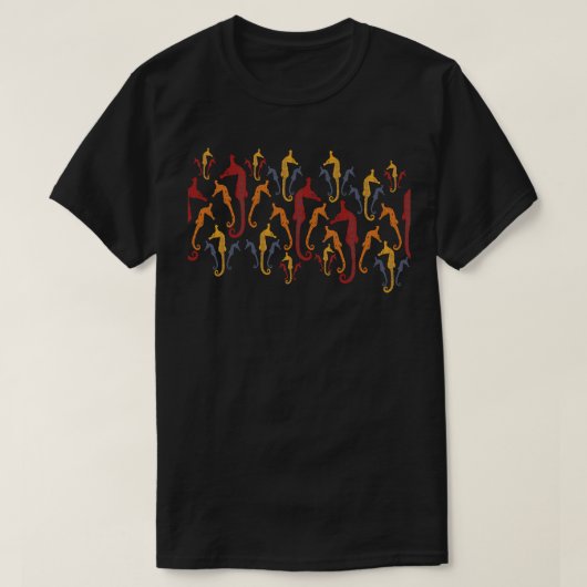 Polynesisch australische Aborigine-Farbmuster T-Shirt (Design vorne)