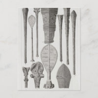 Polynesische Klubs und Rangabzeichen