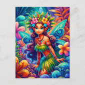 Polynesische Märchen Postkarte (Vorderseite)