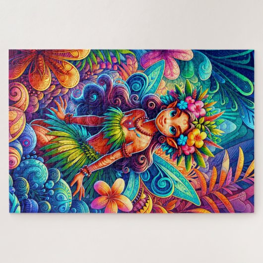 Polynesische Märchen Puzzle (Horizontal)