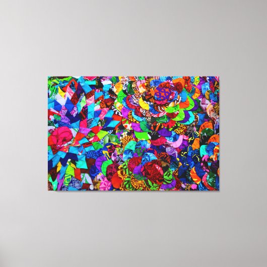 POLYNESISCHE PATTER 32x48 Leinwanddruck (Vorderseite)