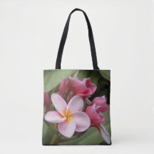Polynesische Plumeria-Taschen-Tasche