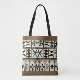 Polynesische Stammes- inspirierte Tasche