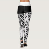 Polynesische Stammes-Leggings Leggings (Rückseite)