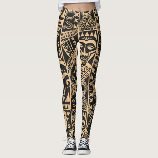 Polynesische Tätowierungen Leggings