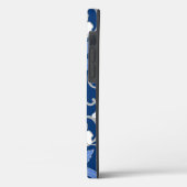 POLYNESISCHE TRAUME (BLAU) Case-Mate iPhone HÜLLE (Rückseite / Links)