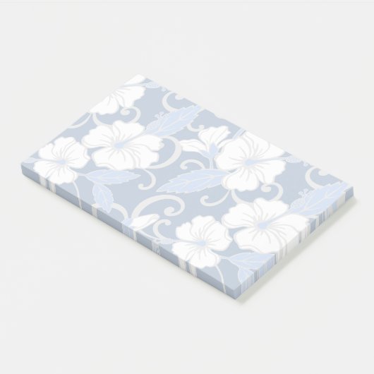 POLYNESISCHE TRAUME (BLAU) POST-IT KLEBEZETTEL (angewinkelt)