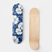 POLYNESISCHE TRAUME (BLAU) SKATEBOARD (Vorderseite)