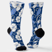 POLYNESISCHE TRAUME (BLAU) SOCKEN (Gewinkelt)