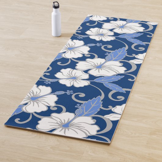 POLYNESISCHE TRAUME (BLAU) YOGAMATTE (Beispiel)