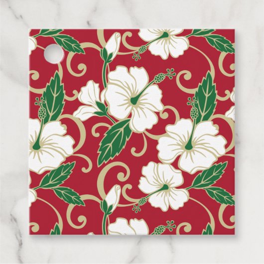 POLYNESISCHE TRAUME (CHRISTMAS) GESCHENKANHÄNGER (Vorderseite)